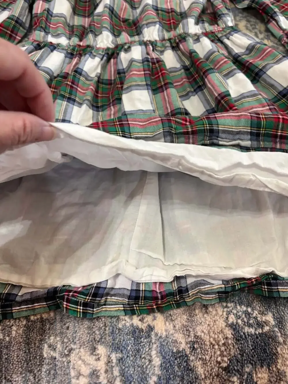 Gap Kids Plaid Dress Size L